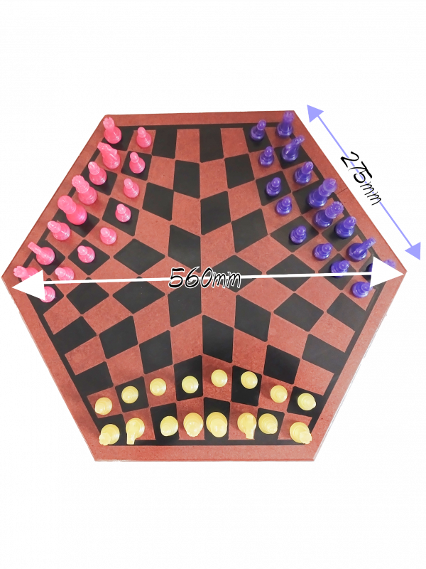 3 Way Chess Set - Standard